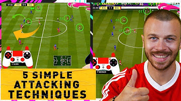 FIFA 21 ATTACKING TUTORIAL - 5 SIMPLE TECHNIQUES TO BEAT ANY DEFENSE & BECOME A DIVISION 1 PLAYER!
