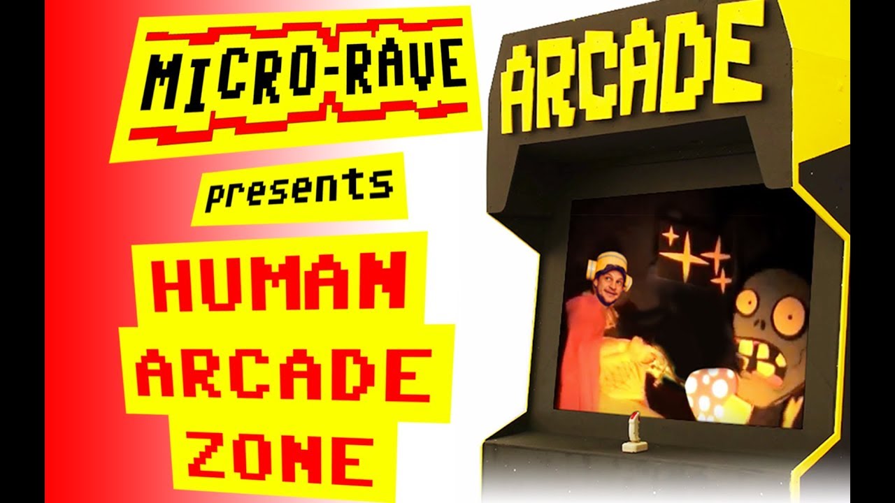 Micro-Rave SERVICES : Human Arcade Zone + DJ Booth
