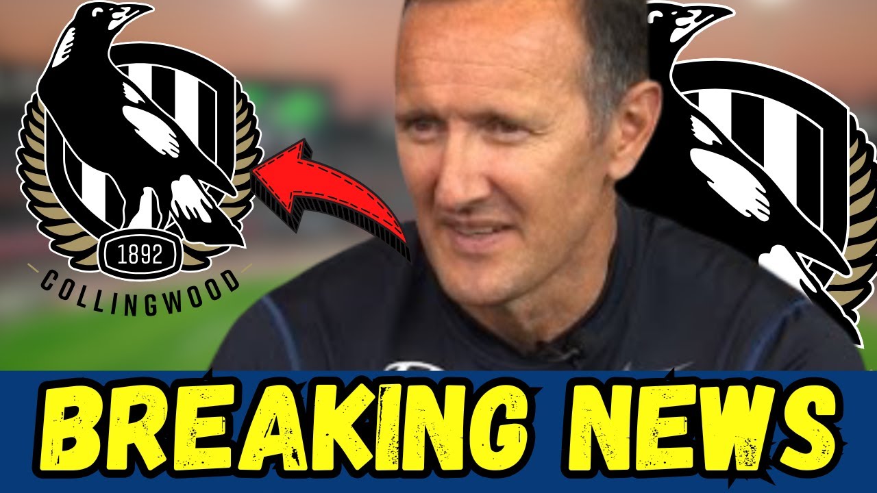 MAGPIES: Breaking news! Nobody expected this! David Buttifant just confirmed it to Collingwood!