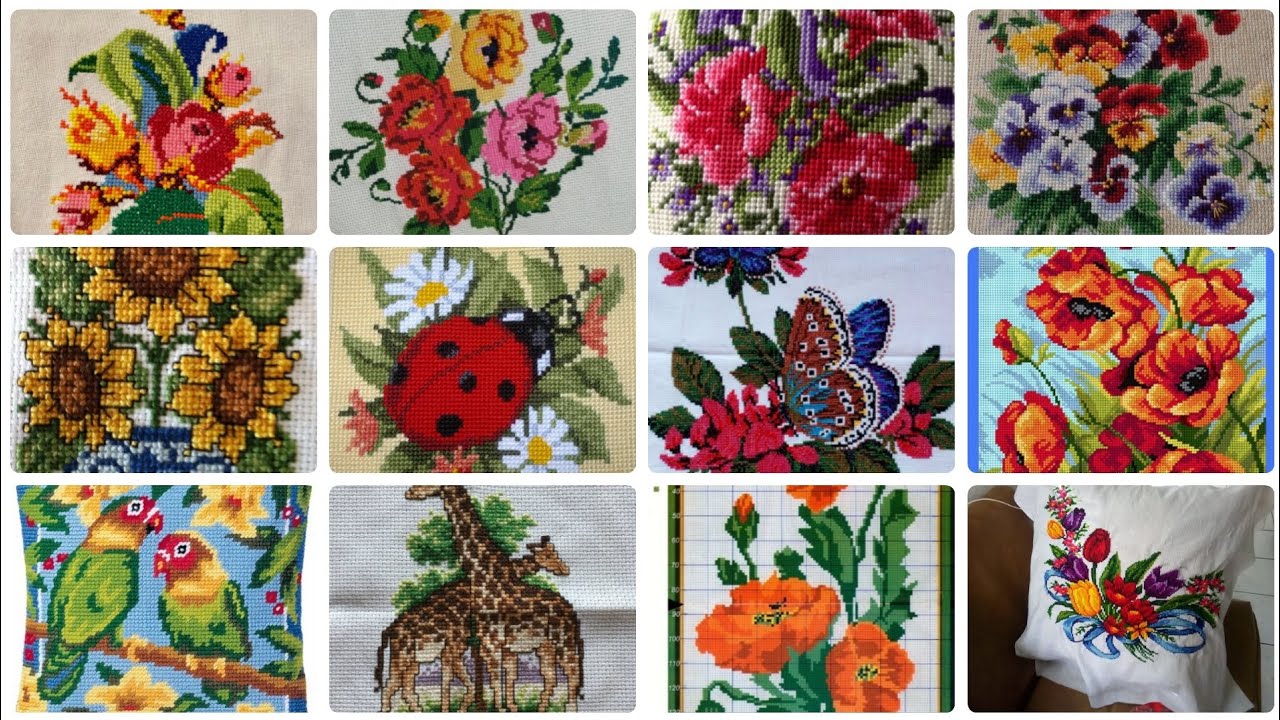 Stunning and beautiful cross stitch design ideas 