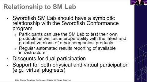 SDC2020: How to Increase Demand for Your Products with the Swordfish Conformance Test Program