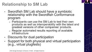 SDC2020: How to Increase Demand for Your Products with the Swordfish Conformance Test Program