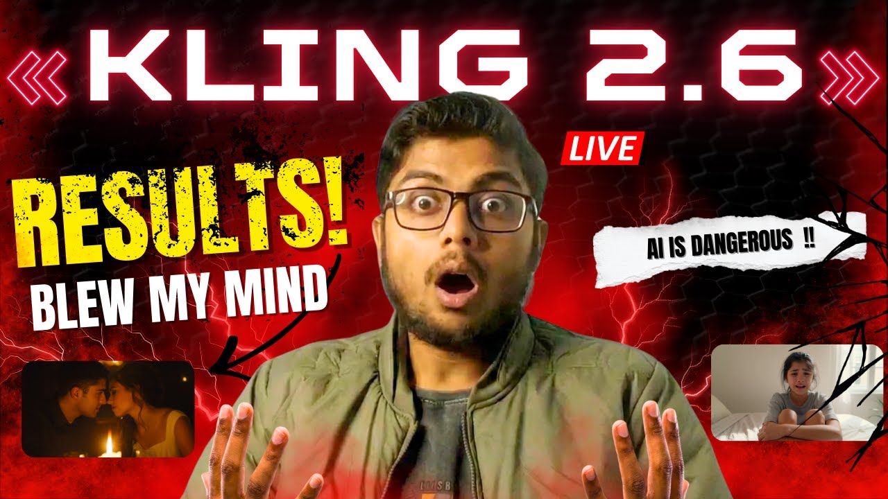 😱Best Ai Kling 2.6 audio is next Level | Results Blew my mind - YouTube