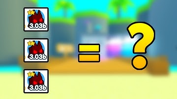 What happens when you fuse 3 Rainbow Werewolf in Pet Simulator X (Roblox)