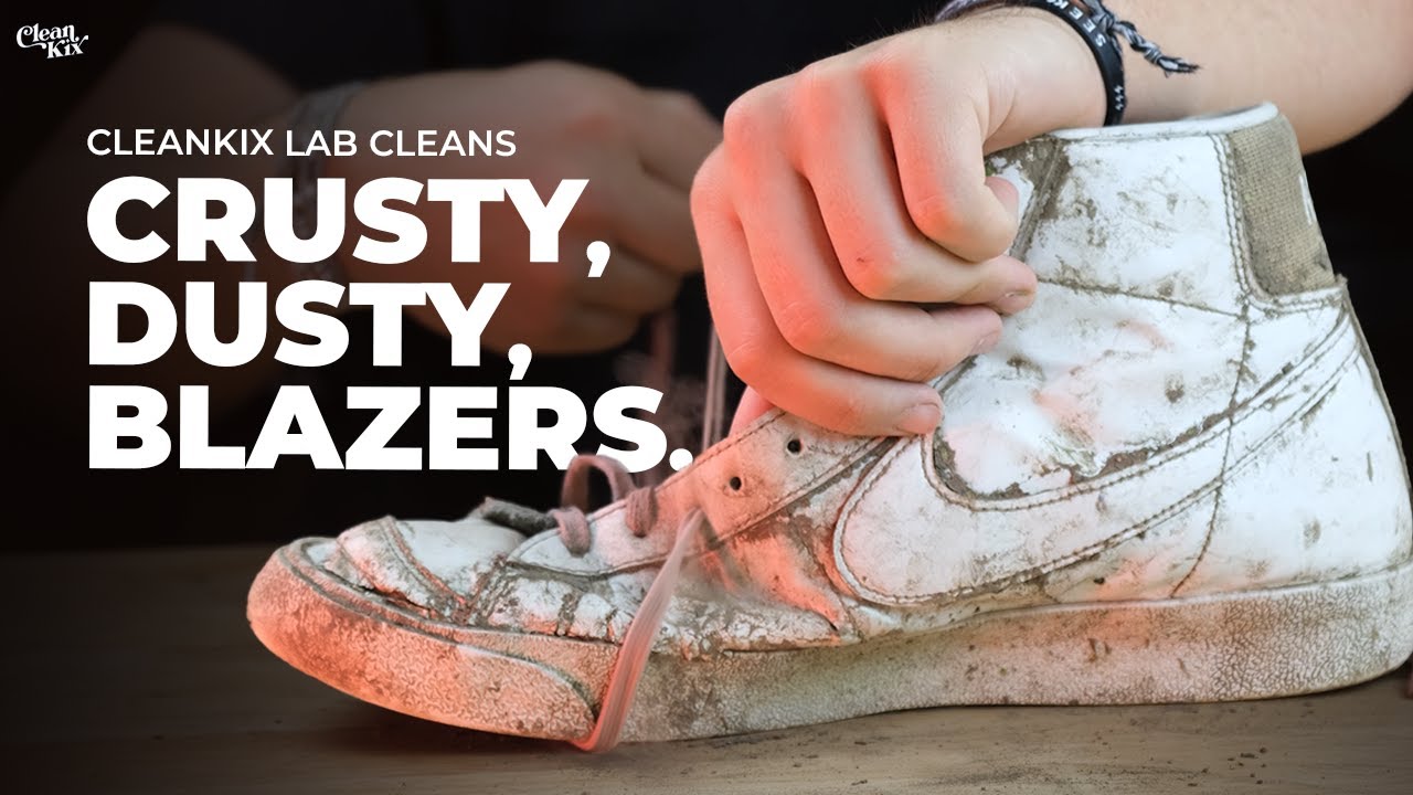 Cleaning the DIRTIEST shoes we've ever gotten! ☠️ CleanKIX Lab Cleans