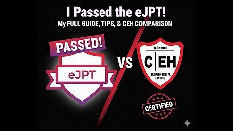 I Passed the eJPT! (My Full Guide, Tips, & CEH Comparison)
