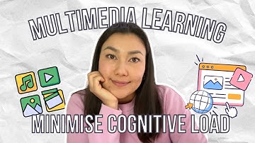 Multimedia Learning 🧠 🖥️ 🧑🏽‍💻| Minimize Cognitive Overload