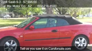2004 Saab 9-3 Arc Convertible for sale in Phoenix, AZ 85015 2004 Saab 9 3 Arc Convertible For Sale