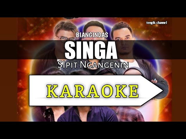 BIAN Gindas ~ SINGA (Sipit Ngangenin) KARAOKE Lirik Tanpa Vocal class=