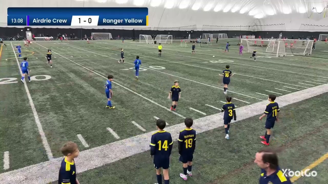 December 20, 2025 Airdrie Crew vs Rangers Yellow