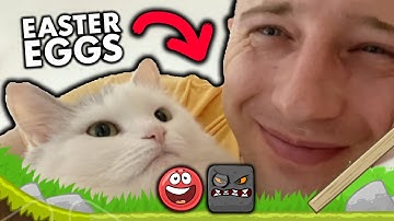 Red Ball 4 - Secret Developer Guy with the Cat Easter Egg - How To Get Secret Guy His Cat Red Ball 4