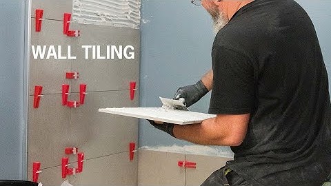 Bathroom Wall Tiling and Grouting