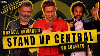 Russell Howard - When Doing Accents Goes Wrong with Nish Kumar, Tommy Tiernan and More! #comedy