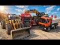REALISTIC RC CONSTRUCTION! RC SCANIA TRANSPORT EXCAVATOR &amp; WHEEL LOADER TO THE PROJECT!