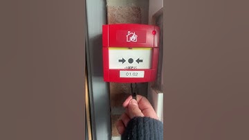 [Part 2] testing a new style XP95 KAC call point #fire #firealarm #test #mcp #callpoint #xp95 #fyp
