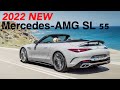 2022 New Mercedes-AMG SL 55 4MATIC+ | Interior, Exterior and Driving Footage