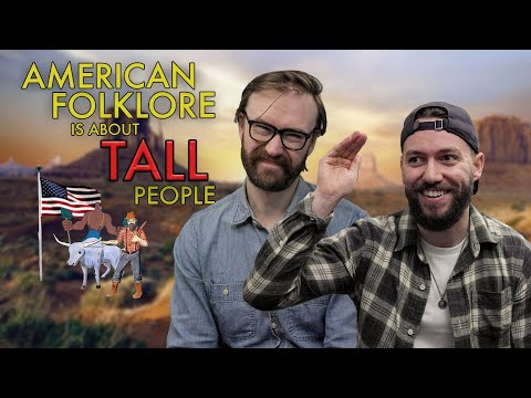German learns about American Tall Tales
