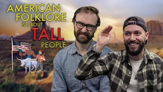 German learns about American Tall Tales