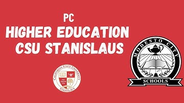 PC Higher Education CSU Stanislaus