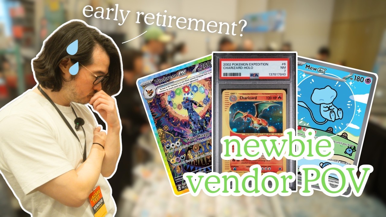 Did I get COOKED as a FIRST TIME Pokemon vendor?