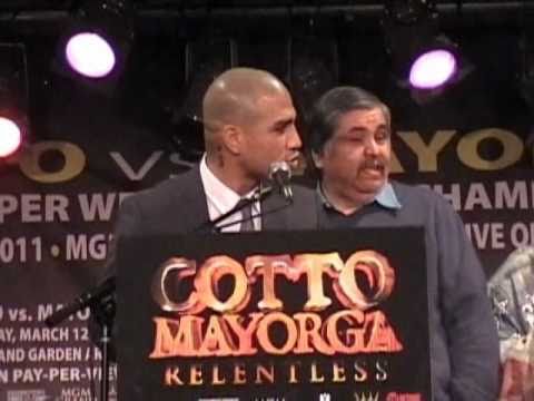 MIGUEL COTTO VS RICARDO MAYORGA - RELENTLESS - Plu...