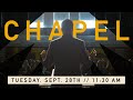 Ambrose chapel  tuesday september 28th 2021