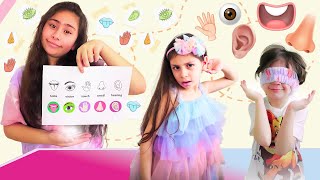 Let's discover🤩 the world around us using our five senses👁️👂🏻