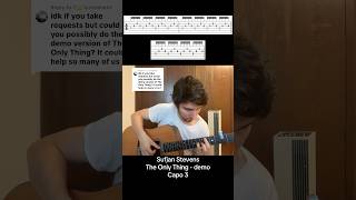 Fretday # 49: The Only Thing demo tab #sufjanstevens #guitar #folkguitar #altmusic #acousticguitar