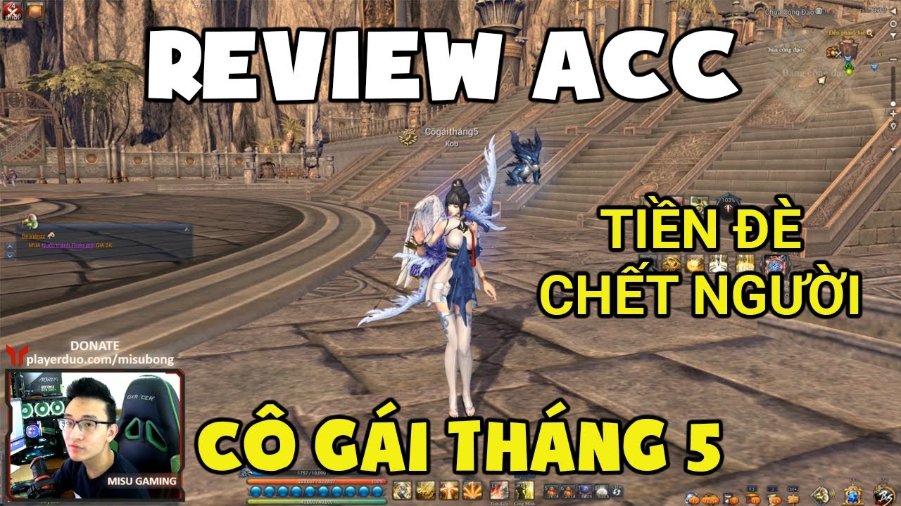 blade and soul inter  2022 Update  Blade \u0026 Soul | Review Acc Đại Gia Cô Gái Tháng 5 - Thế Nào Là Nhiều Tiền??? | Misu Gaming