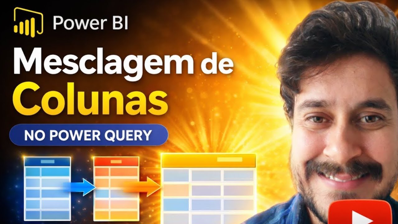 Como Mesclar Colunas no Power Query | Power BI Passo a Passo