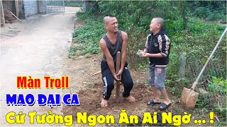 Màn Troll Mao Đại Ca Không Nhịn Được Cười  Cứ Tưởng Ngon Ăn Ai Ngờ Mất Tiền Oan Với Mao Đệ Đệ