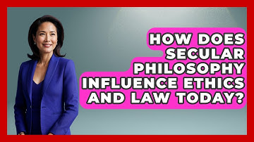How Does Secular Philosophy Influence Ethics and Law Today? - Learn About Atheism