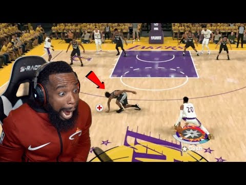 Lakers vs Spurs Playoff Elimination Game! I Broke His Ankles! NBA 2K20 Ep 27
