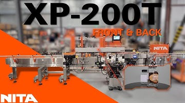 Multi-panel Label Application on Square Glass and Plastic Jars with Feed Screws