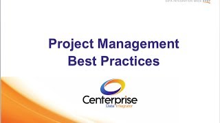 [WEBINAR]:  Project Management Best Practices in Astera Centerprise