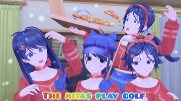 The Mitas Play Golf /Remake HD #misideanimation #miside #mita #cappie 