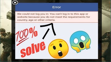 Facebook login error in cod. call of duty error login with Facebook problem solve. Facebook in cod