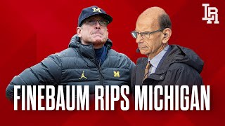 Paul Finebaum rips Jim Harbaugh, shares thoughts on Ohio State-Michigan game | Buckeyes football