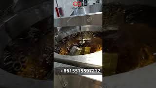 Coated Peanut Frying Machine | Peanut Burger Frying Machine