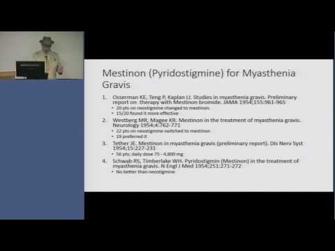 RRNMF – Pyridostigmine for Myasthenia Gravis