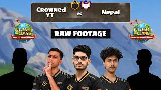 Raw Footage Crowned YT vs Nepal (Clash of Clans) screenshot 5