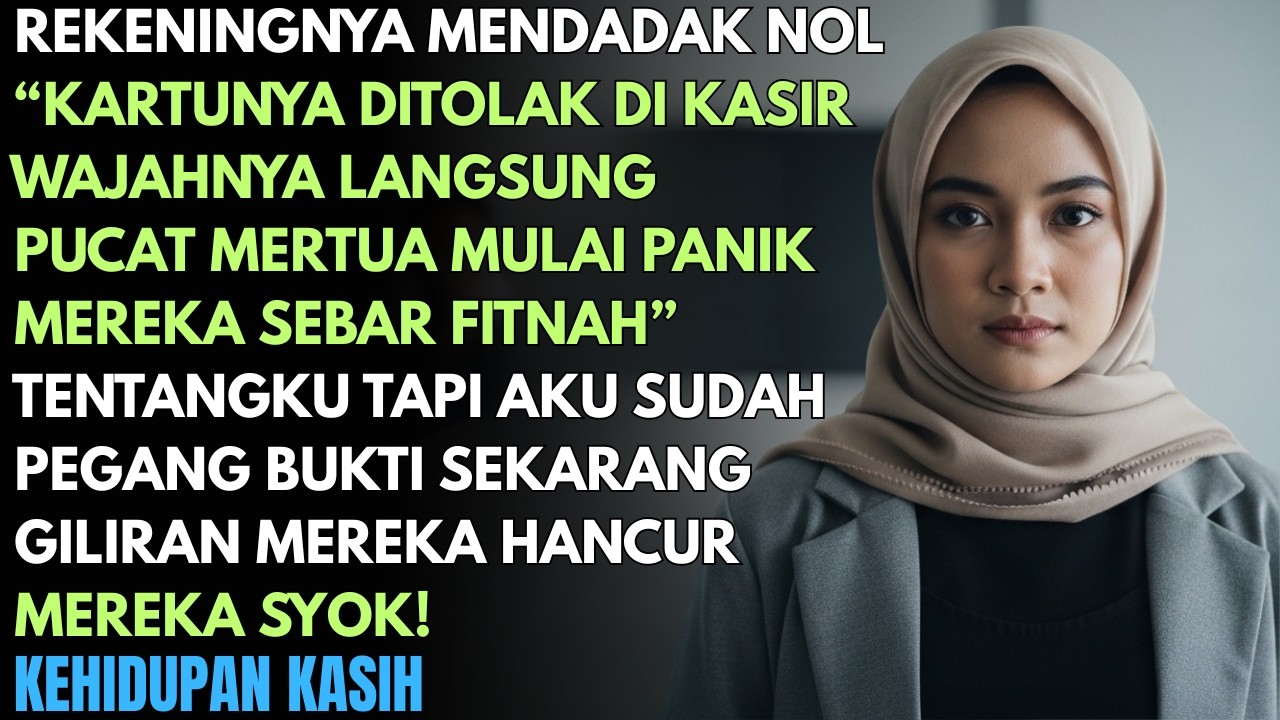 REKENINGNYA DITOLAK DI KASIR! SUAMIKU BARU SADAR… AKU SUDAH MEMBEKUKAN SEMUANYA!