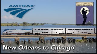 New Orleans to Chicago by train  19hrs across America
