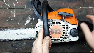 Система &quot;Легкий старт&quot; STIHL ms180c