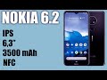 Обзор смартфона Nokia 6.2
. IPS, 3500 mAh, NFC