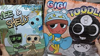 (requested) Tisha,Vee, Shelly and Gigi x Toodles Dandy's World Blind Bag opening ASMR!#dandysworld 