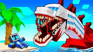 Stranded on INFECTED SKY Island in Minecraft!