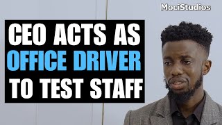 Ceo Acts As Driver To Test New Manager I Moci Studios