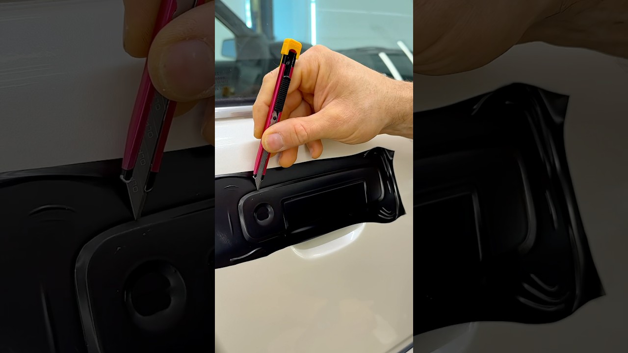 Audi V8 Door Handle Color Change Without Paint 🛠️✨🚗