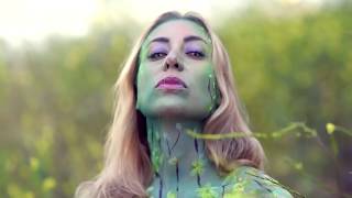 Alessia the Flower Goddess Body Painting (artistic nudity/documentary)